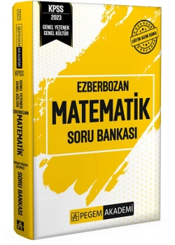 Pegem 2023 Kpss Gy Gk Matematik Soru Bankası