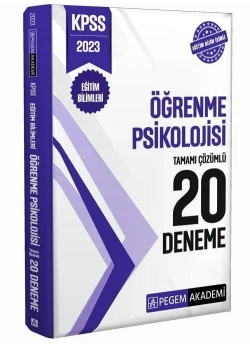 Pegem 2023 Kpss Öğrenme Psikolojisi 20 Çözümlü Deneme