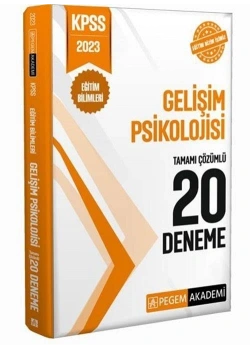 Pegem 2023 Kpss Gelişim Psikolojisi 20 Çözümlü Deneme