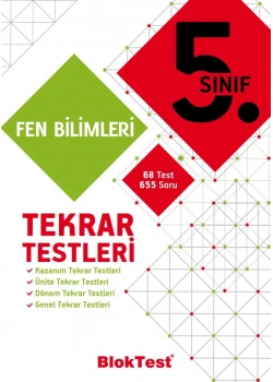 Bloktest 5.Sınıf Fen Bilimleri Tekrar Testleri