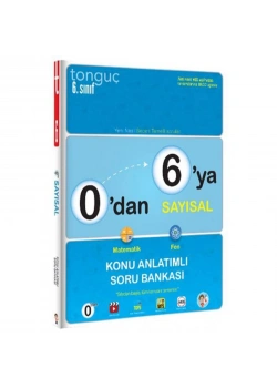 Tonguç 0 Dan 6 Ya Matematik Fen Sayısal Konu Anlatım Soru Bankası