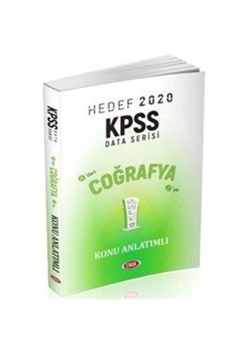 Data 2020 Kpss Coğrafya Konu Anlatımlı