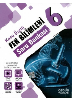 Özgün 6.Sınıf Fen Bilimleri Konu Özetli Soru Bankası
