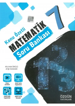 Özgün 7.Sınıf Matematik Konu Özetli Soru Bankası