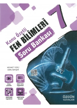 Özgün 7.Sınıf Fen Bilimleri Konu Özetli Soru Bankası