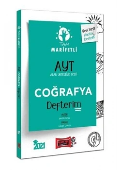 Yargı 2021 Ayt Tam Marifetli Coğrafya Defterim