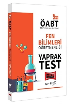 Yargı 2021 Öabt Fen Bilimleri Öğretmenliği Yaprak Test