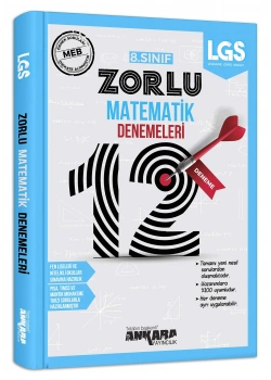 Ankara 8. Sınıf Matematik 12 Zorlu Deneme