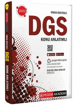 Pegem 2022 Dgs Konu Anlatımlı