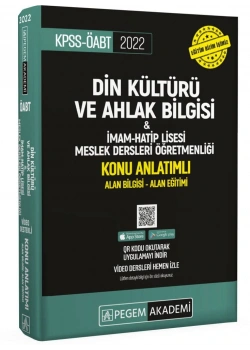 Pegem 2022 Kpss Öabt Din Kültürü Öğretmenliği Konu Anlatımlı