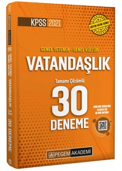 Pegem Kpss Vatandaşlık 30 Çözümlü Deneme