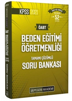 Pegem Öabt 2021 Beden Eğitimi Öğretmenliği Çözümlü Soru Bankası
