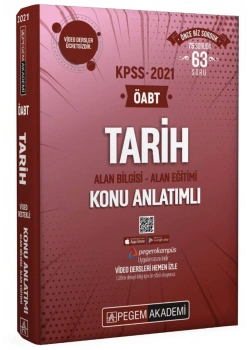 Pegem Öabt 2021 Tarih Konu Anlatımlı