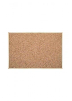 İnter 30X45 Ahşap Çerçeveli Duvara Monte Mantar Pano Kod:Int-510