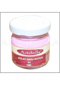 Artebella Kolay Ebru Boyasi Pembe 3616 40 Cc
