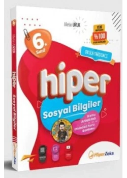 6.Sınıf Hiper Sosyal Bilgiler Konu Anlatımlı Soru Bankası Hiperzeka
