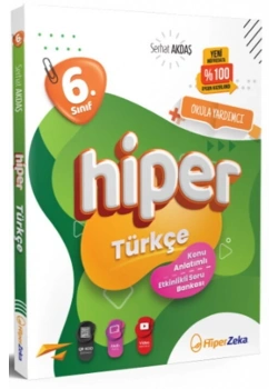 6.Sınıf Hiper Türkçe Konu Anlatımlı Soru Bankası Hiperzeka