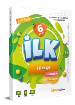 6.Sınıf İlk Türkçe Haftalık Soru Bankası Hiperzeka
