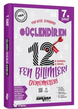 7. Sınıf Fen Bi̇Li̇Mleri̇ 12 Deneme Ankara Yayınları