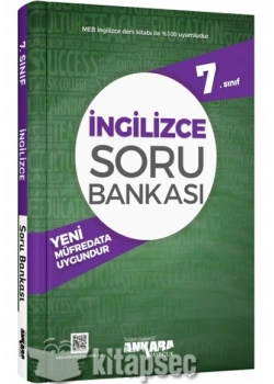7. Sınıf İngilizce Soru Bankasi Ankara