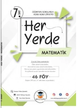 7.Sınıf Her Yerde Matematik 47 Föy Zeka Küpü