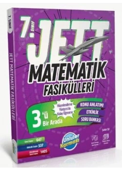 7.Sınıf Jett Matematik Fasikülleri Ünlüler Karması