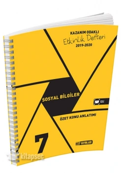 7.Sınıf Sosyal Bilgiler Kazanım Odaklı Özet Konu Anlatımı Hız Yayınları