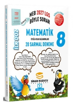 8.Sınıf Matematik 20 Sarmal Deneme 2027 Lgs Meb Böyle Sorar Sinan Kuzucu