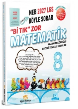 8.Sınıf Matematik Bi Tık Zor Soru Bankası 2027 Lgs Meb Böyle Sorar Sinan Kuzucu