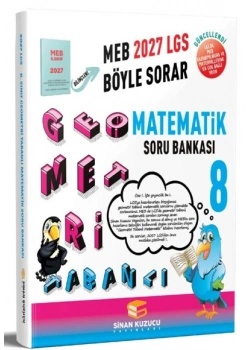 8.Sınıf Matematik Soru Bankası 2027 Lgs Meb Böyle Sorar Sinan Kuzucu