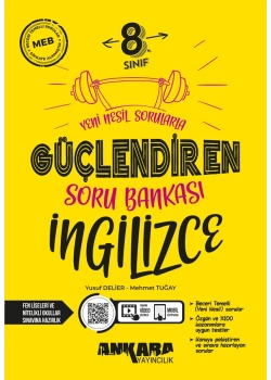 8. Sınıf İngilizce Güçlendi̇Ren Soru Bankasi Ankara Yayın