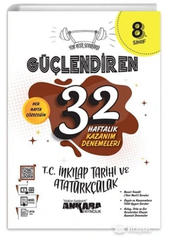 8. Sınıf İnki̇Lap Tari̇Hi̇ Güçlendi̇Ren 32 Haftalik Kazanim Denemeleri̇