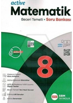 8.Sınıf Active Matematik Soru Bankası Sbm Yayın