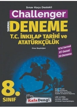 8.Sınıf İnkilap Tarihi Atatürkçülük Challenger 12 Deneme Kafadengi