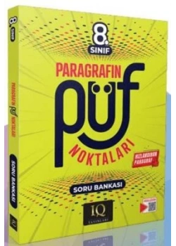 8.Sınıf Paragrafın Püf Noktaları Soru Bankası Iq yayınları