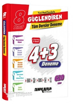 8.SINIF TÜM DERSLER 4+3 DENEMELER ANKARA YAYIN
