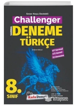 8.Sınıf Türkçe Challenger 12 Branş Denemesi Kafadengi