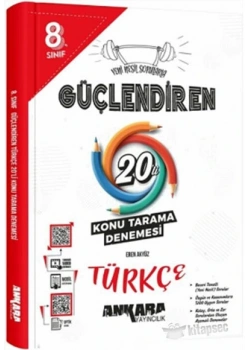 8.SINIF TÜRKÇE GÜÇLENDİREN 20 DENEME ANKARA YAYIN