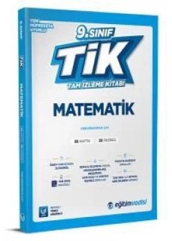 9.Sınıf Matematik Tam İzleme Kitabı Eğitim Vadisi