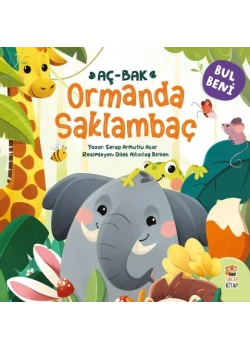 Aç Bak Bul Beni Ormanda Saklambaç Sincap Kitap