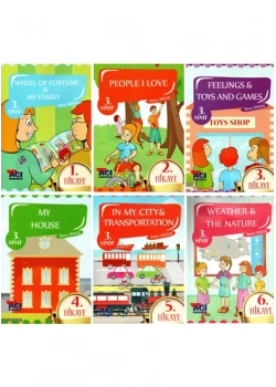 Açı 3.Sınıf İngilizce Hikayeler 6 Lı Set