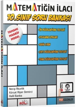 ACİL 10.SINIF MATEMATİĞİN İLACI SORU BANKASI MAARİF MODELİ