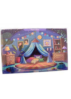 Ahşap Puzzle 24x30 cm 24 Parça