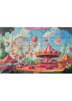 Ahşap Puzzle 24x30 cm 35 Parça Luna Park