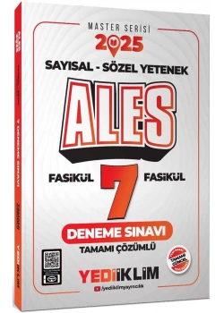 Ales Sayısal Sözel Yetenek 7 Çözümlü Deneme Yediiklim