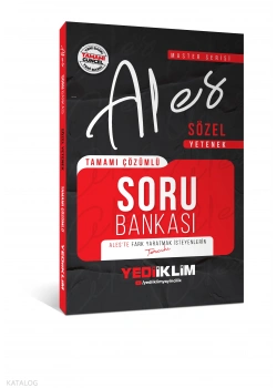 Ales Sözel Yetenek Çözümlü Soru Bankası Master Seri Yediiklim