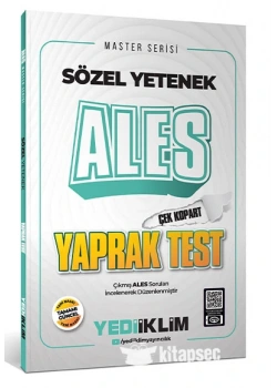 Ales Sözel Yetenek Yaprak Test Yediiklim