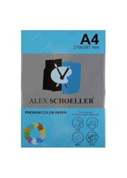 Alex Schoeller Renkli̇ Fotokopi̇ Kağidi A4 K.Mavi̇ Alx-620