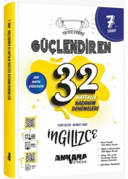 Ankara 7. Sınıf 32 Haftalik İngilizce Kazanim Denemeleri̇