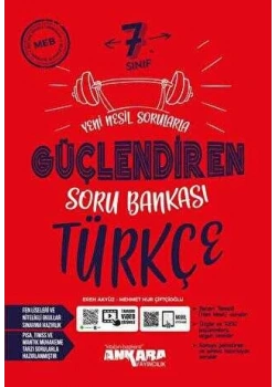 Ankara 7. Sınıf Türkçe Güçlendi̇Ren Soru Bankasi